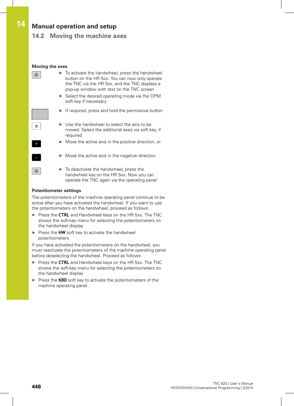 HEIDENHAIN TNC 620 (81760x-01) User Manual | Page 446 / 616