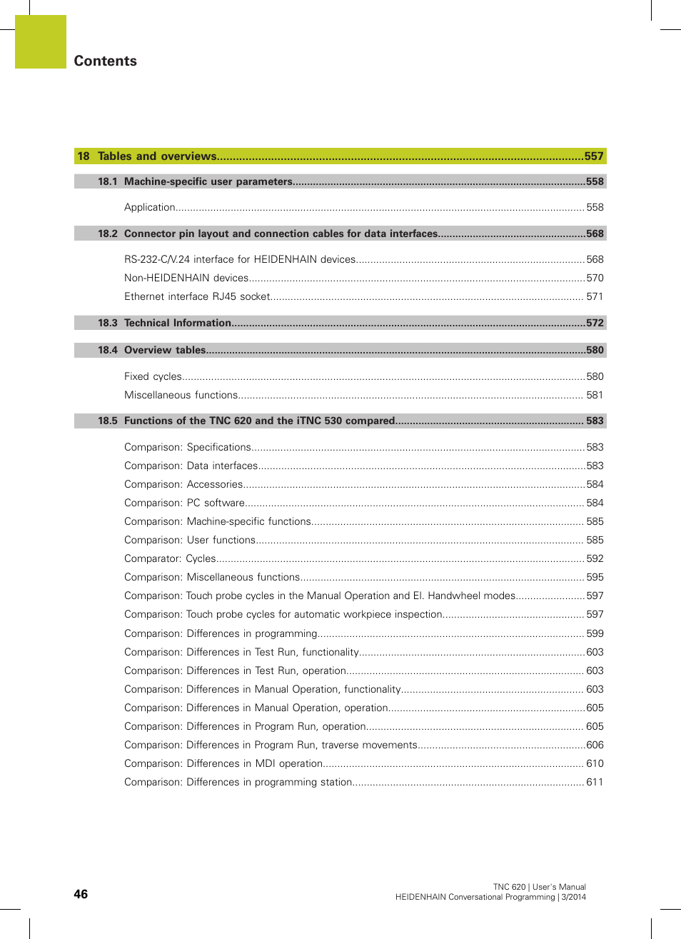 HEIDENHAIN TNC 620 (81760x-01) User Manual | Page 46 / 616