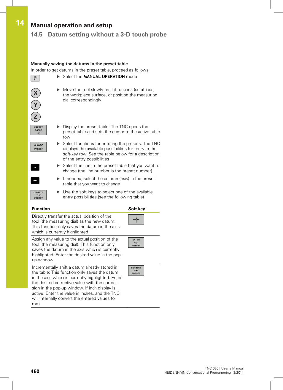 HEIDENHAIN TNC 620 (81760x-01) User Manual | Page 460 / 616