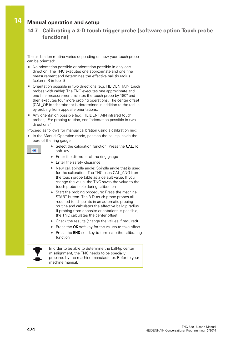 HEIDENHAIN TNC 620 (81760x-01) User Manual | Page 474 / 616
