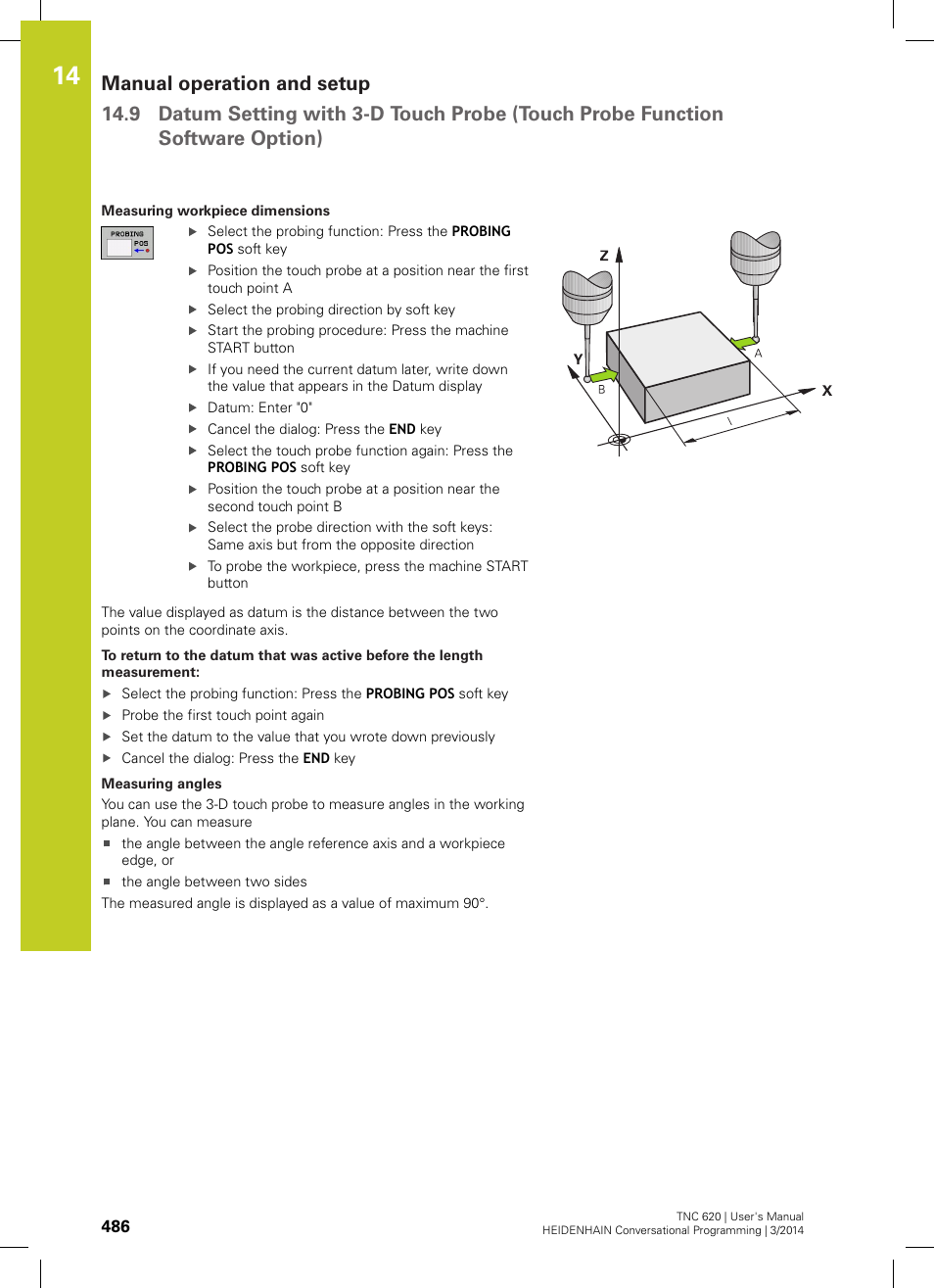 HEIDENHAIN TNC 620 (81760x-01) User Manual | Page 486 / 616