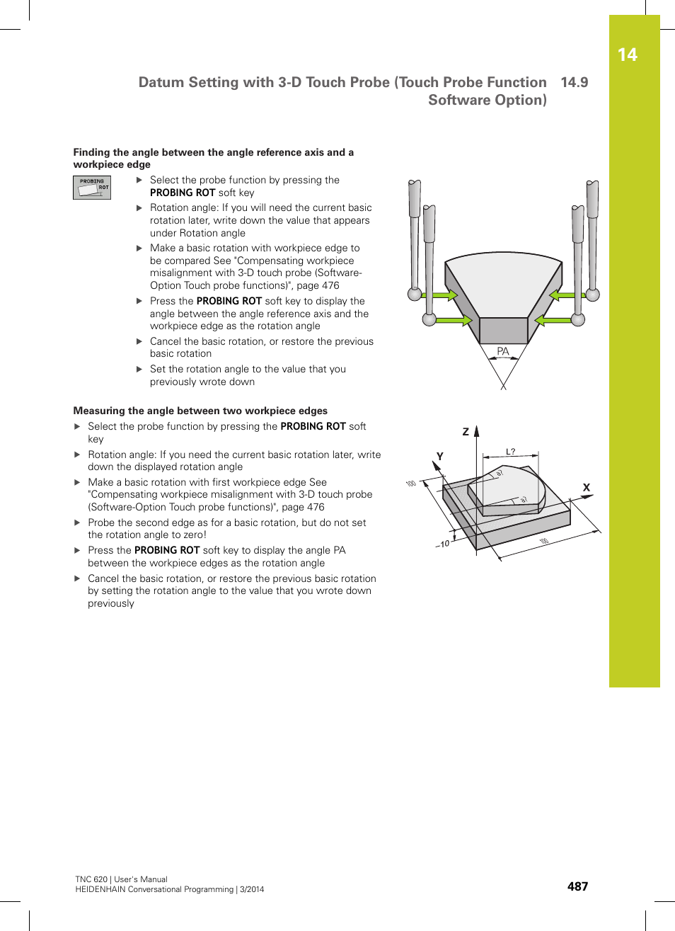 HEIDENHAIN TNC 620 (81760x-01) User Manual | Page 487 / 616