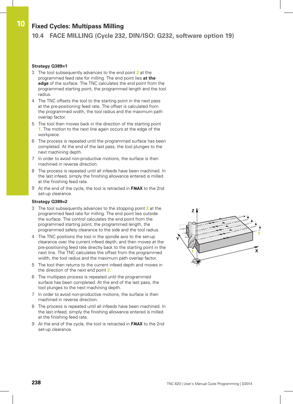 HEIDENHAIN TNC 620 (81760x-01) Cycle programming User Manual | Page 238 / 488