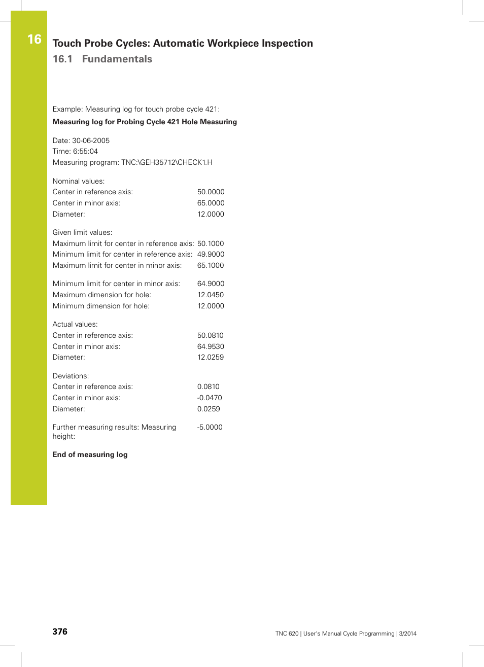 HEIDENHAIN TNC 620 (81760x-01) Cycle programming User Manual | Page 376 / 488