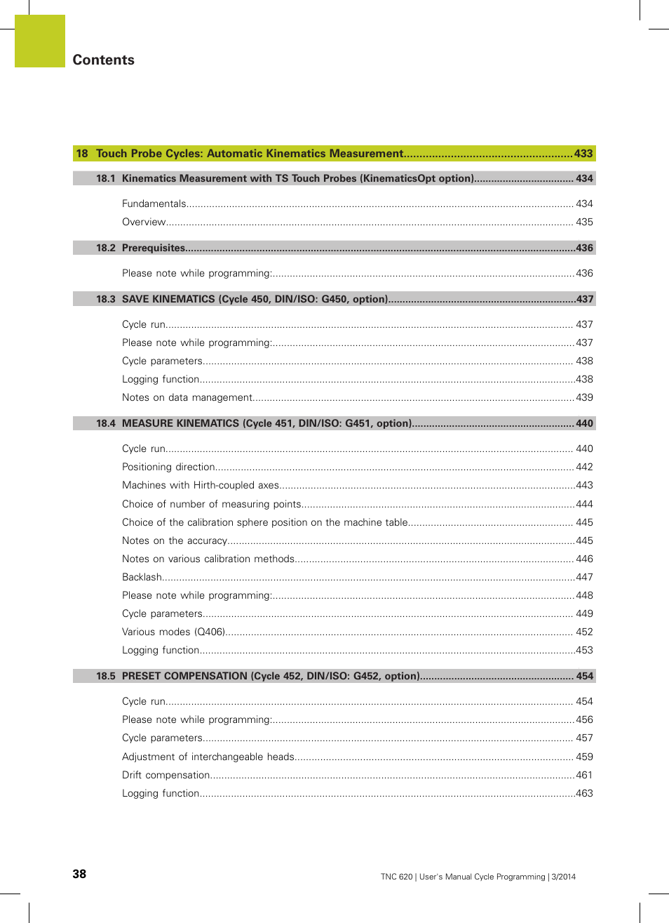 HEIDENHAIN TNC 620 (81760x-01) Cycle programming User Manual | Page 38 / 488