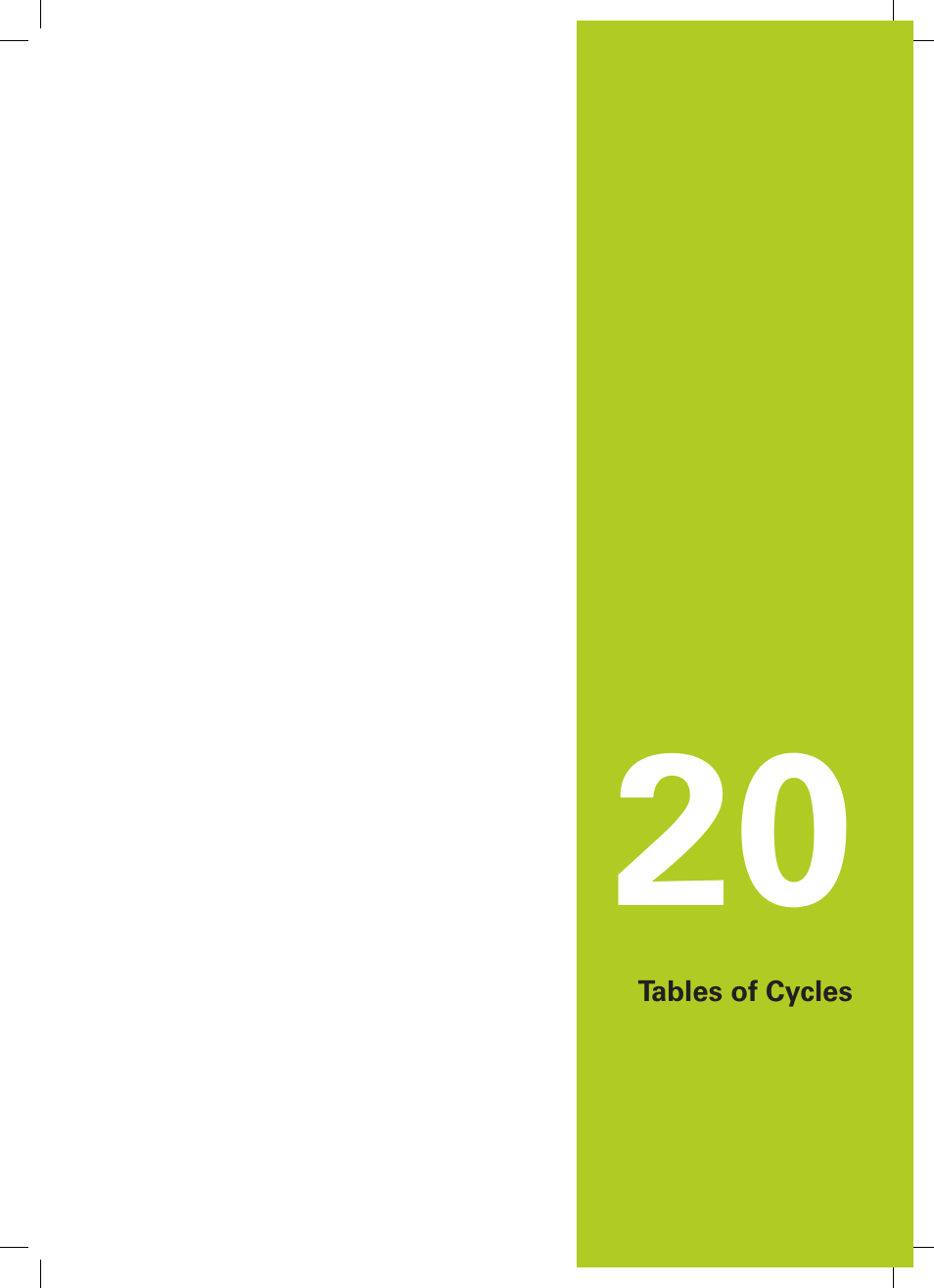 20 tables of cycles, Tables of cycles | HEIDENHAIN TNC 620 (81760x-01) Cycle programming User Manual | Page 481 / 488