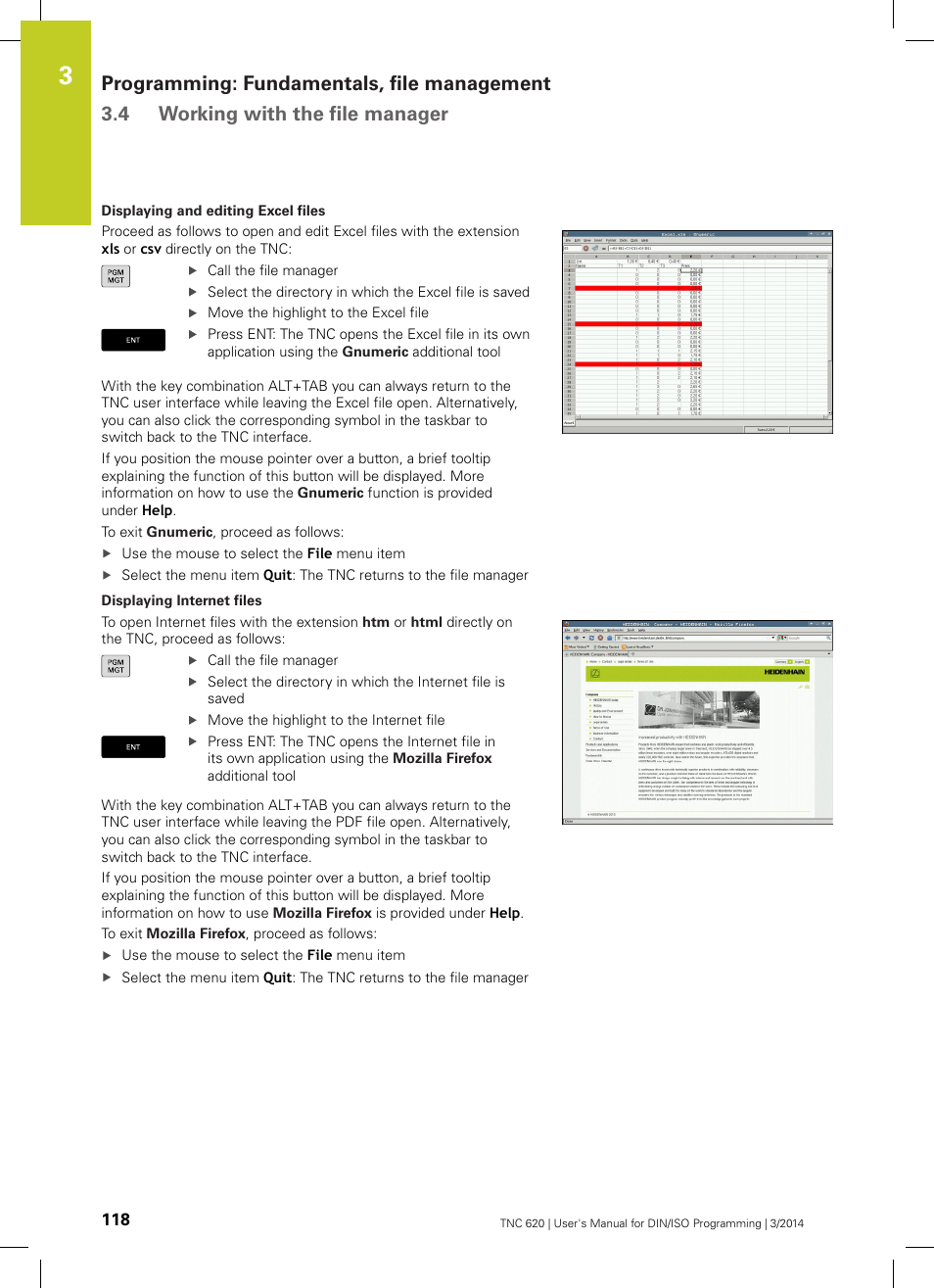 HEIDENHAIN TNC 620 (81760x-01) ISO programming User Manual | Page 118 / 584
