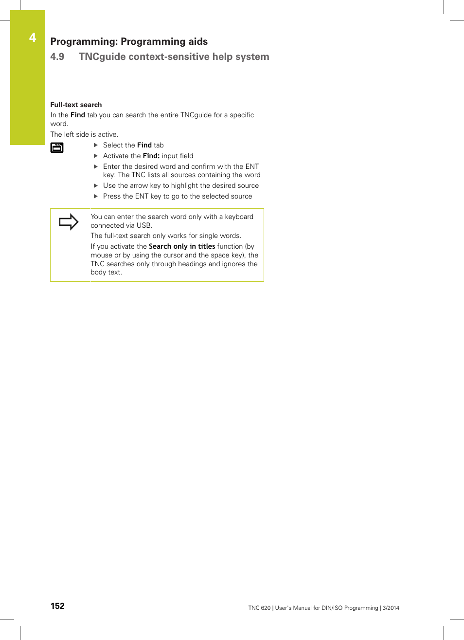 HEIDENHAIN TNC 620 (81760x-01) ISO programming User Manual | Page 152 / 584