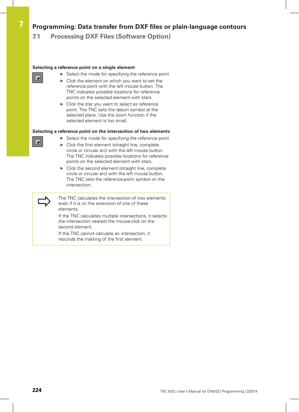 HEIDENHAIN TNC 620 (81760x-01) ISO programming User Manual | Page 224 / 584