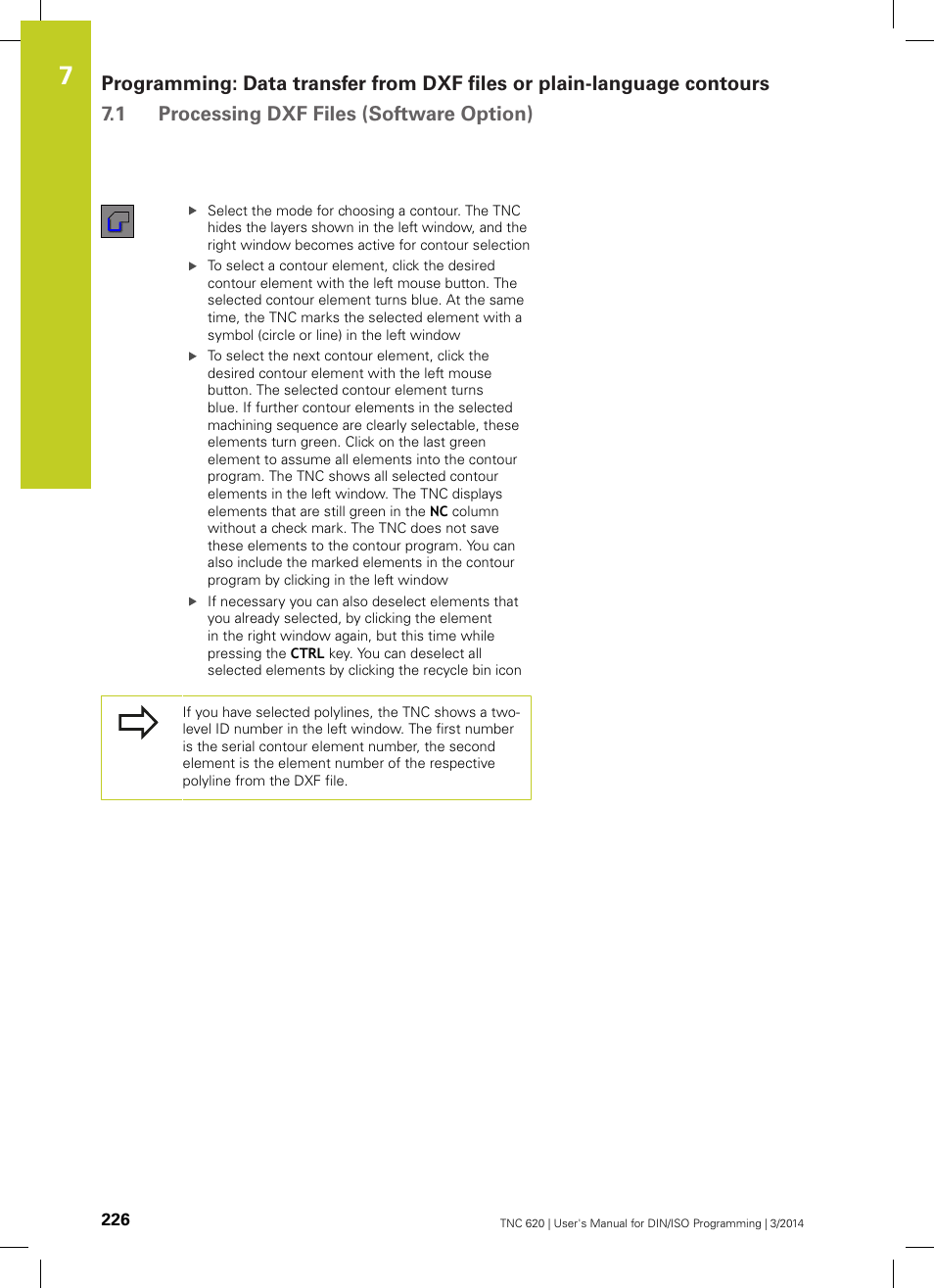 HEIDENHAIN TNC 620 (81760x-01) ISO programming User Manual | Page 226 / 584