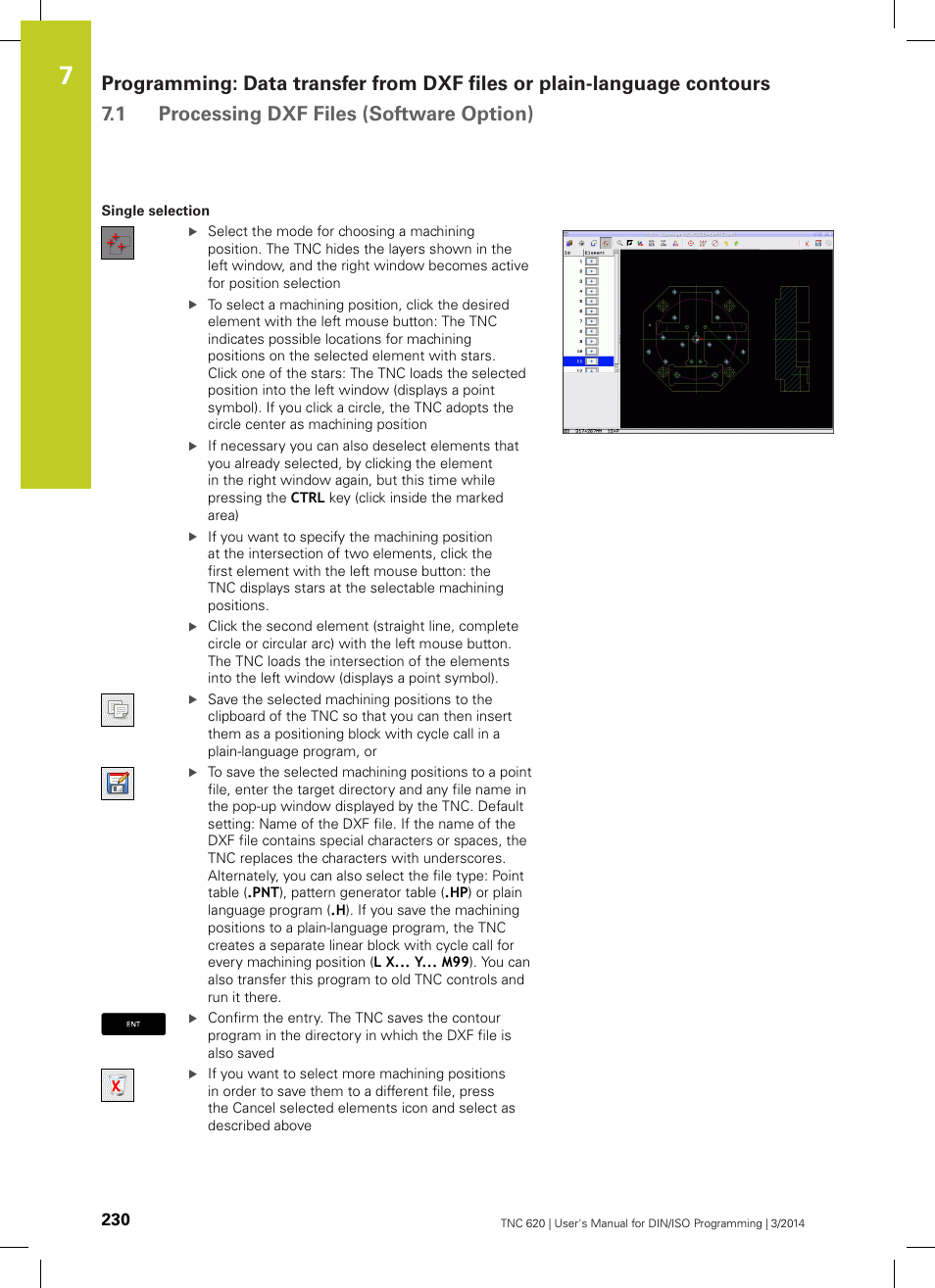Ks (see "single selection | HEIDENHAIN TNC 620 (81760x-01) ISO programming User Manual | Page 230 / 584