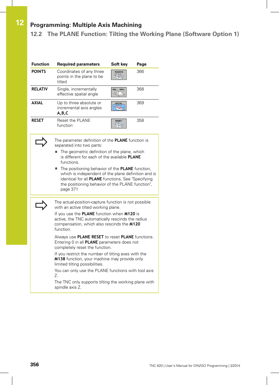 HEIDENHAIN TNC 620 (81760x-01) ISO programming User Manual | Page 356 / 584