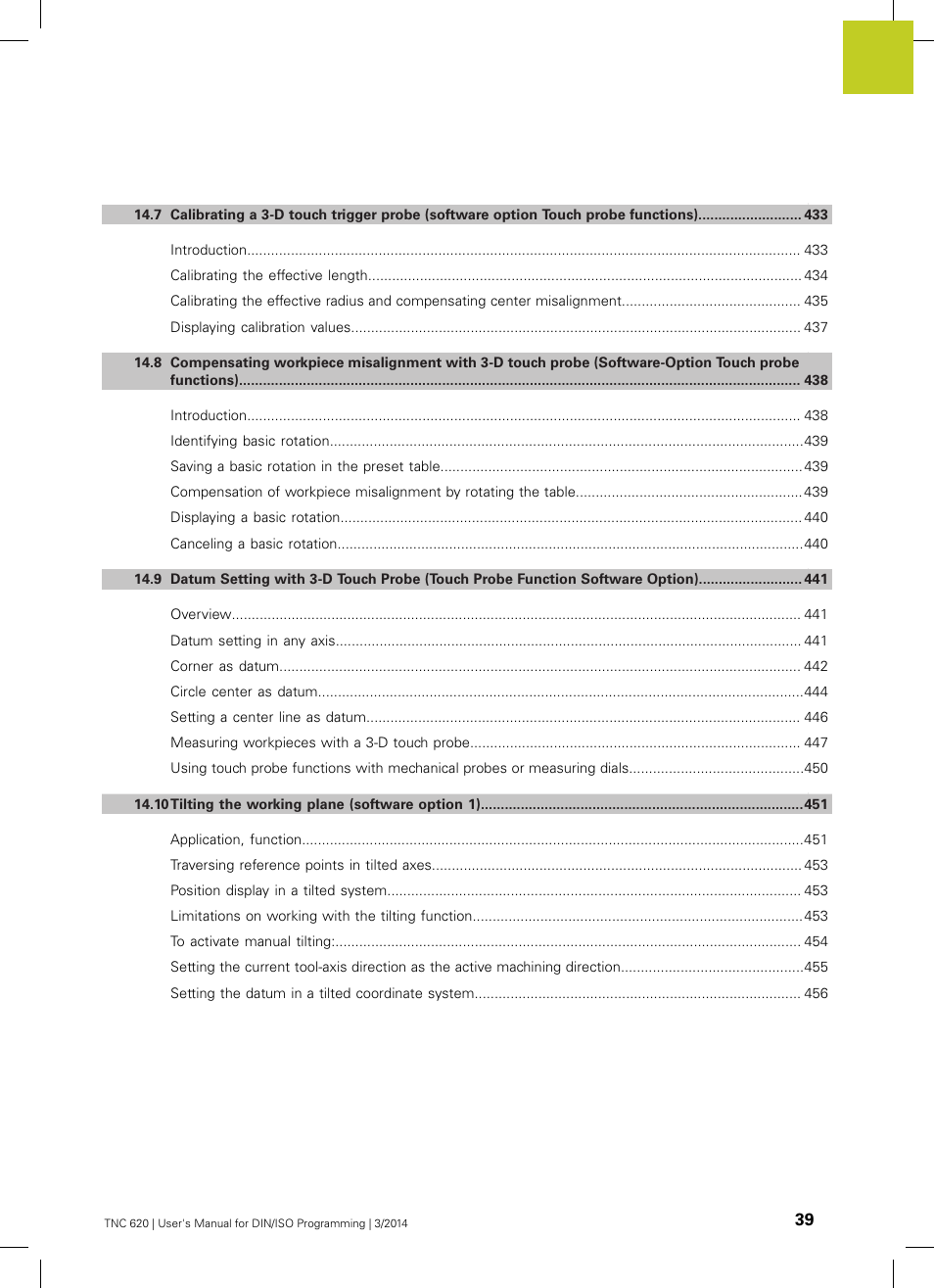 HEIDENHAIN TNC 620 (81760x-01) ISO programming User Manual | Page 39 / 584