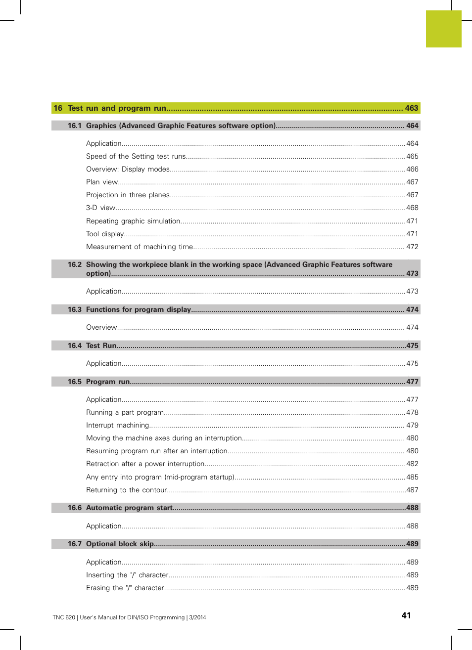 HEIDENHAIN TNC 620 (81760x-01) ISO programming User Manual | Page 41 / 584