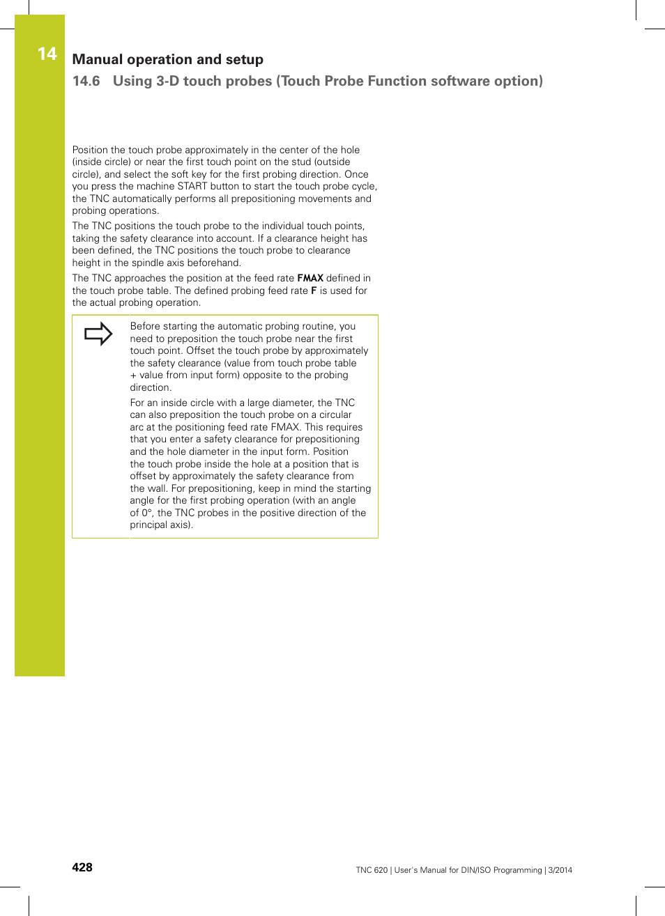 HEIDENHAIN TNC 620 (81760x-01) ISO programming User Manual | Page 428 / 584