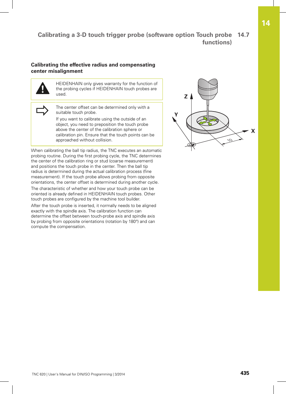 HEIDENHAIN TNC 620 (81760x-01) ISO programming User Manual | Page 435 / 584