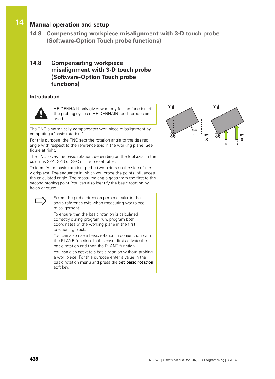 Introduction, Functions) | HEIDENHAIN TNC 620 (81760x-01) ISO programming User Manual | Page 438 / 584