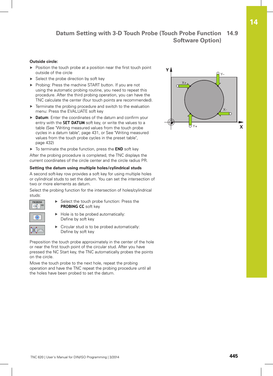 HEIDENHAIN TNC 620 (81760x-01) ISO programming User Manual | Page 445 / 584