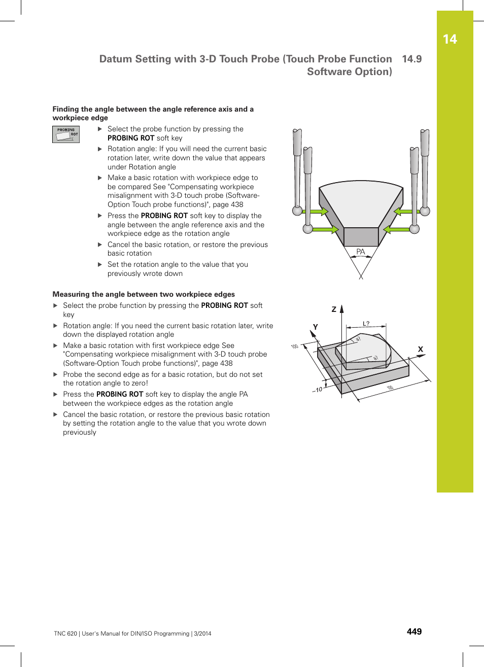 HEIDENHAIN TNC 620 (81760x-01) ISO programming User Manual | Page 449 / 584