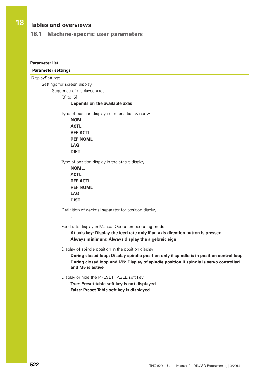 HEIDENHAIN TNC 620 (81760x-01) ISO programming User Manual | Page 522 / 584