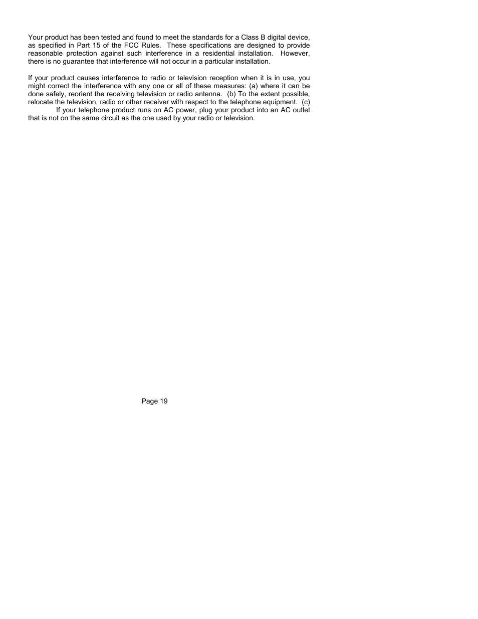 ClearSounds CST25 User Manual | Page 22 / 70