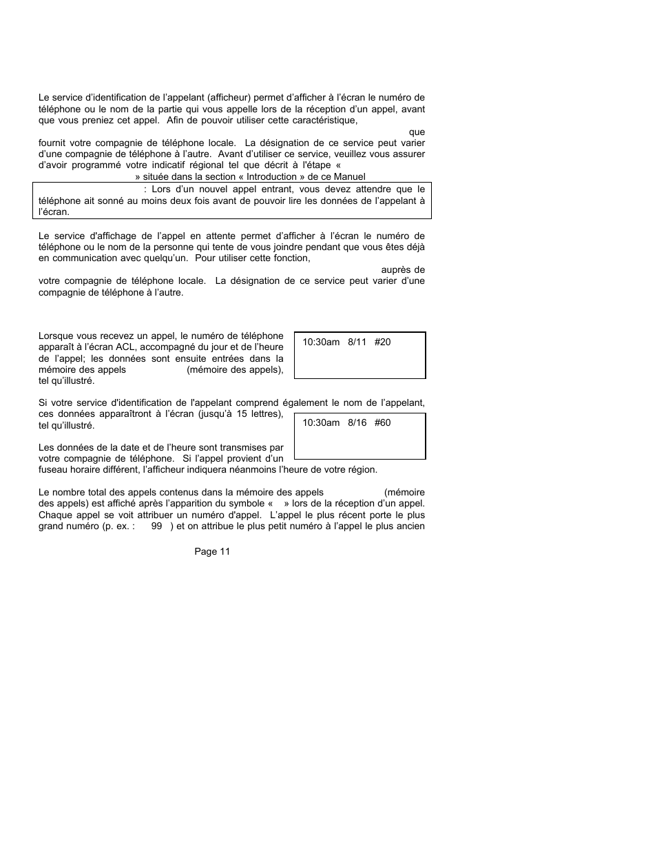 Afficheur | ClearSounds CST25 User Manual | Page 37 / 70