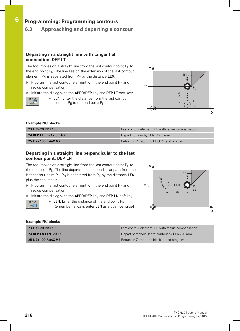 HEIDENHAIN TNC 620 (81760x-02) User Manual | Page 216 / 656