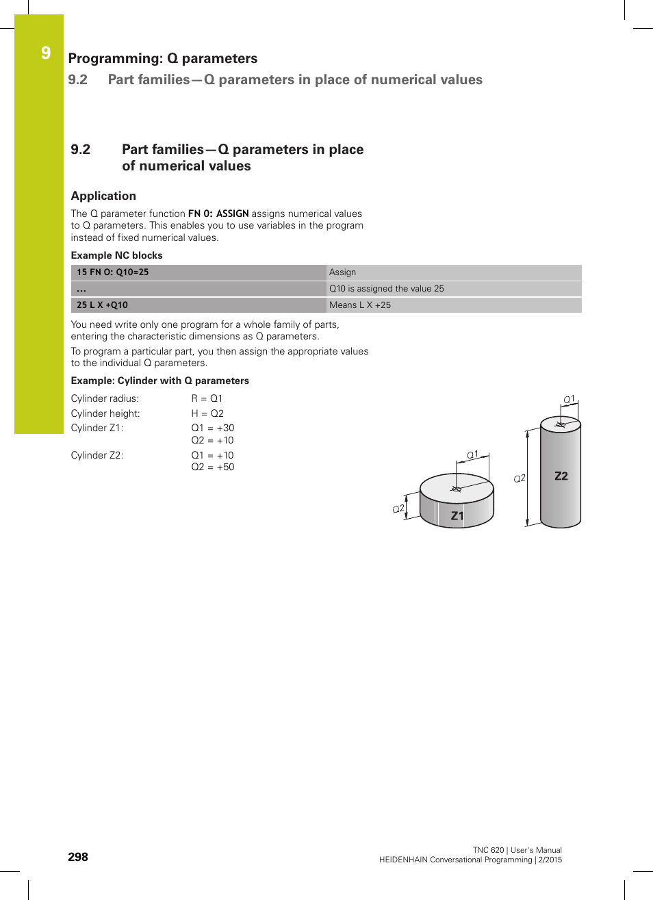 Application | HEIDENHAIN TNC 620 (81760x-02) User Manual | Page 298 / 656