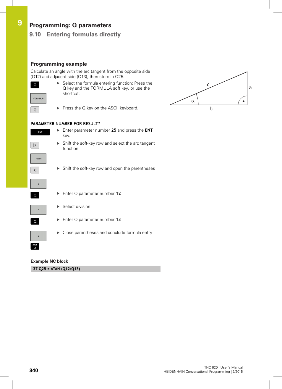 Programming example | HEIDENHAIN TNC 620 (81760x-02) User Manual | Page 340 / 656