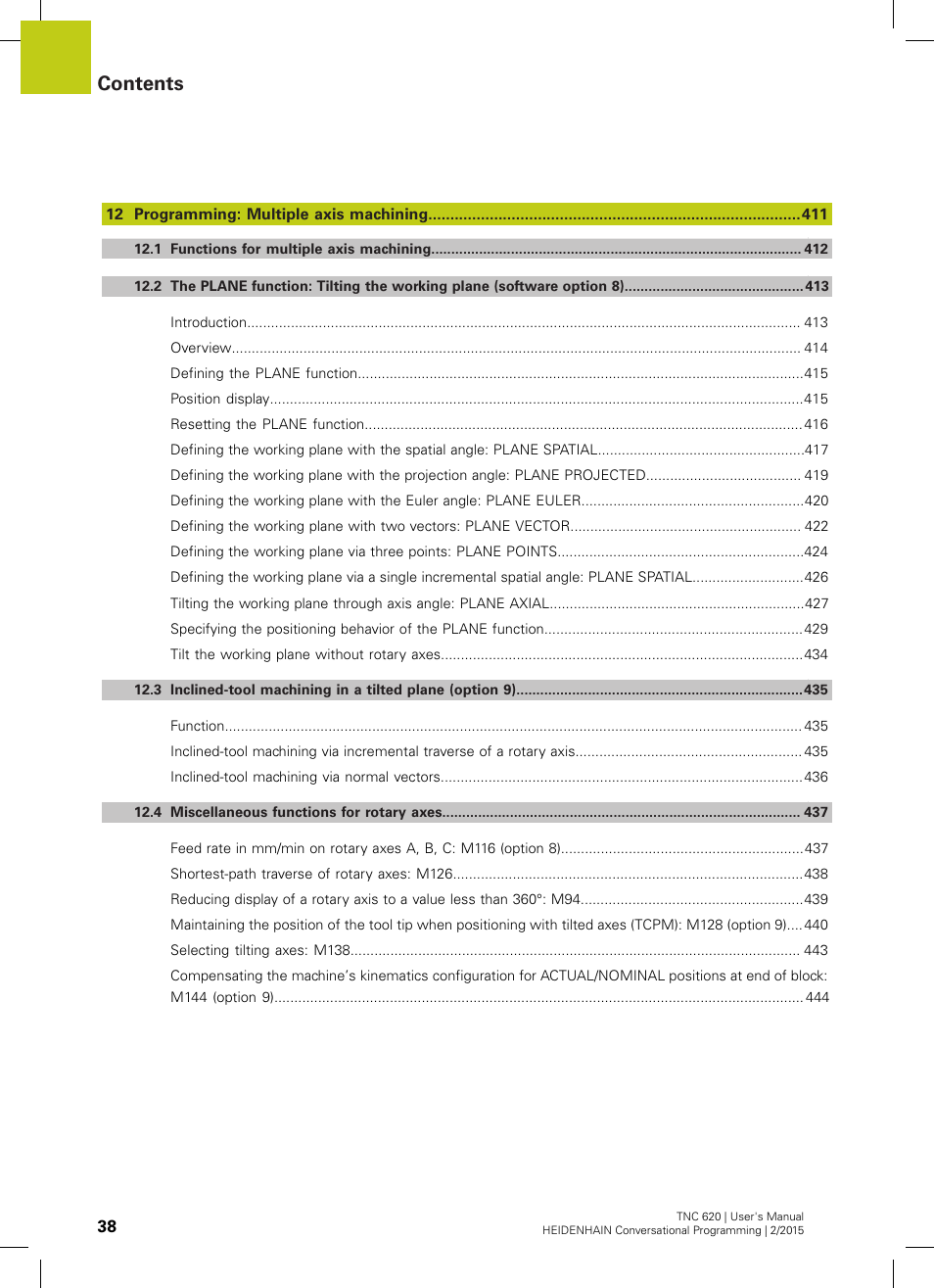 HEIDENHAIN TNC 620 (81760x-02) User Manual | Page 38 / 656