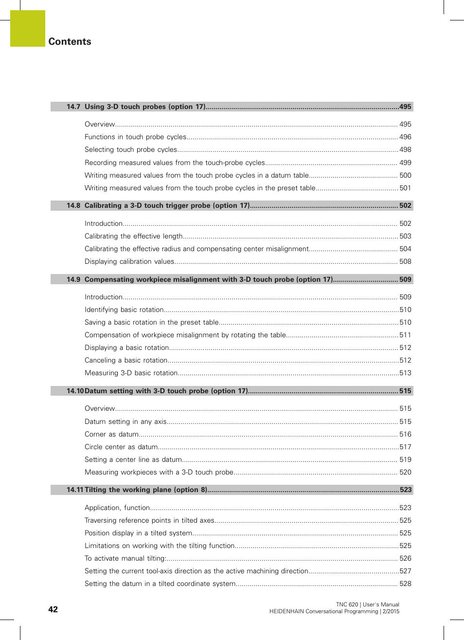 HEIDENHAIN TNC 620 (81760x-02) User Manual | Page 42 / 656