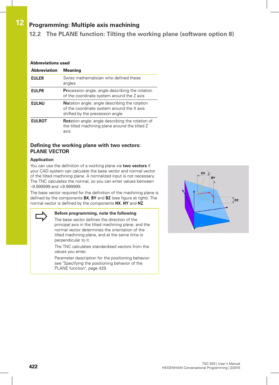 HEIDENHAIN TNC 620 (81760x-02) User Manual | Page 422 / 656