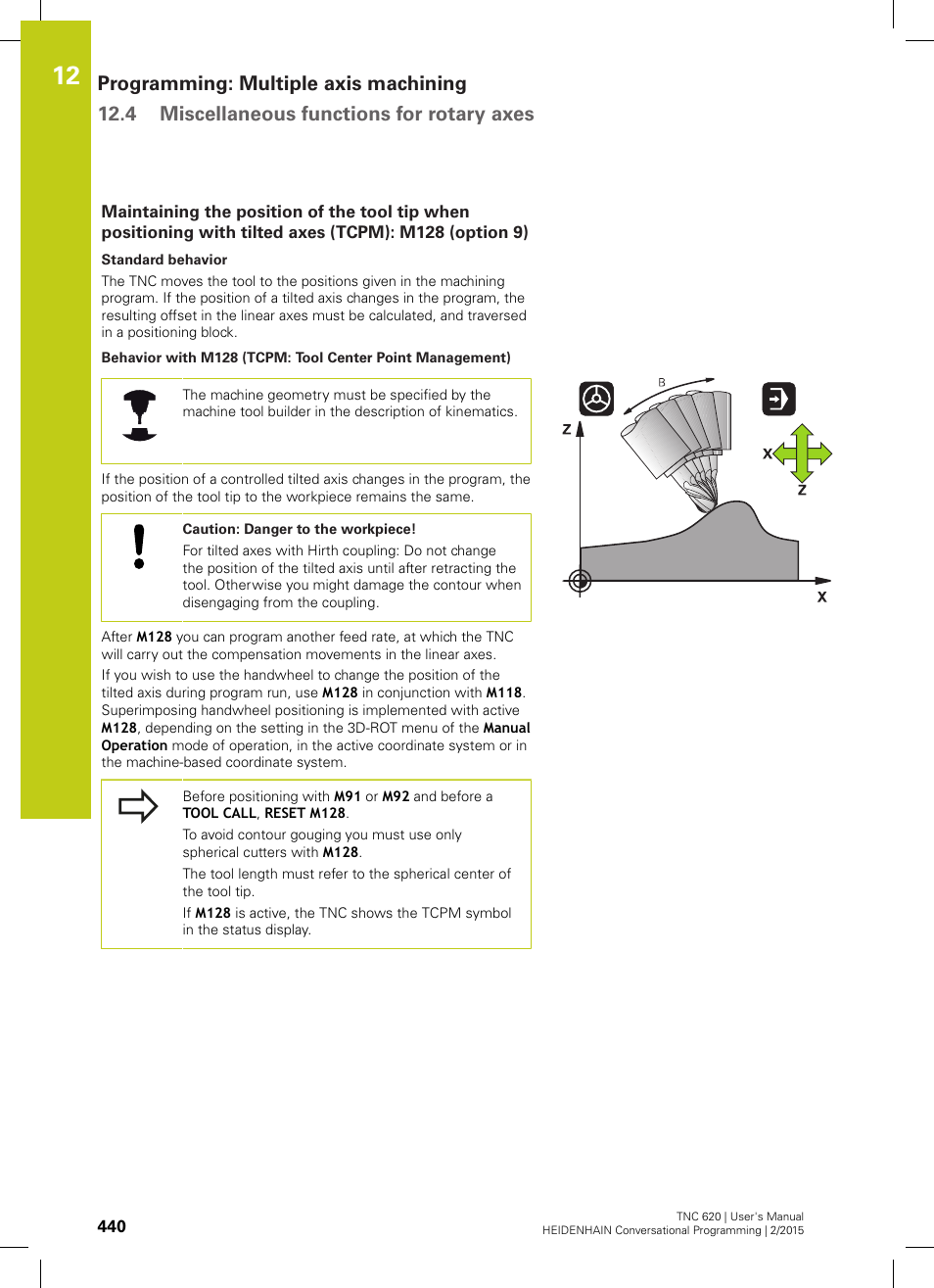 HEIDENHAIN TNC 620 (81760x-02) User Manual | Page 440 / 656