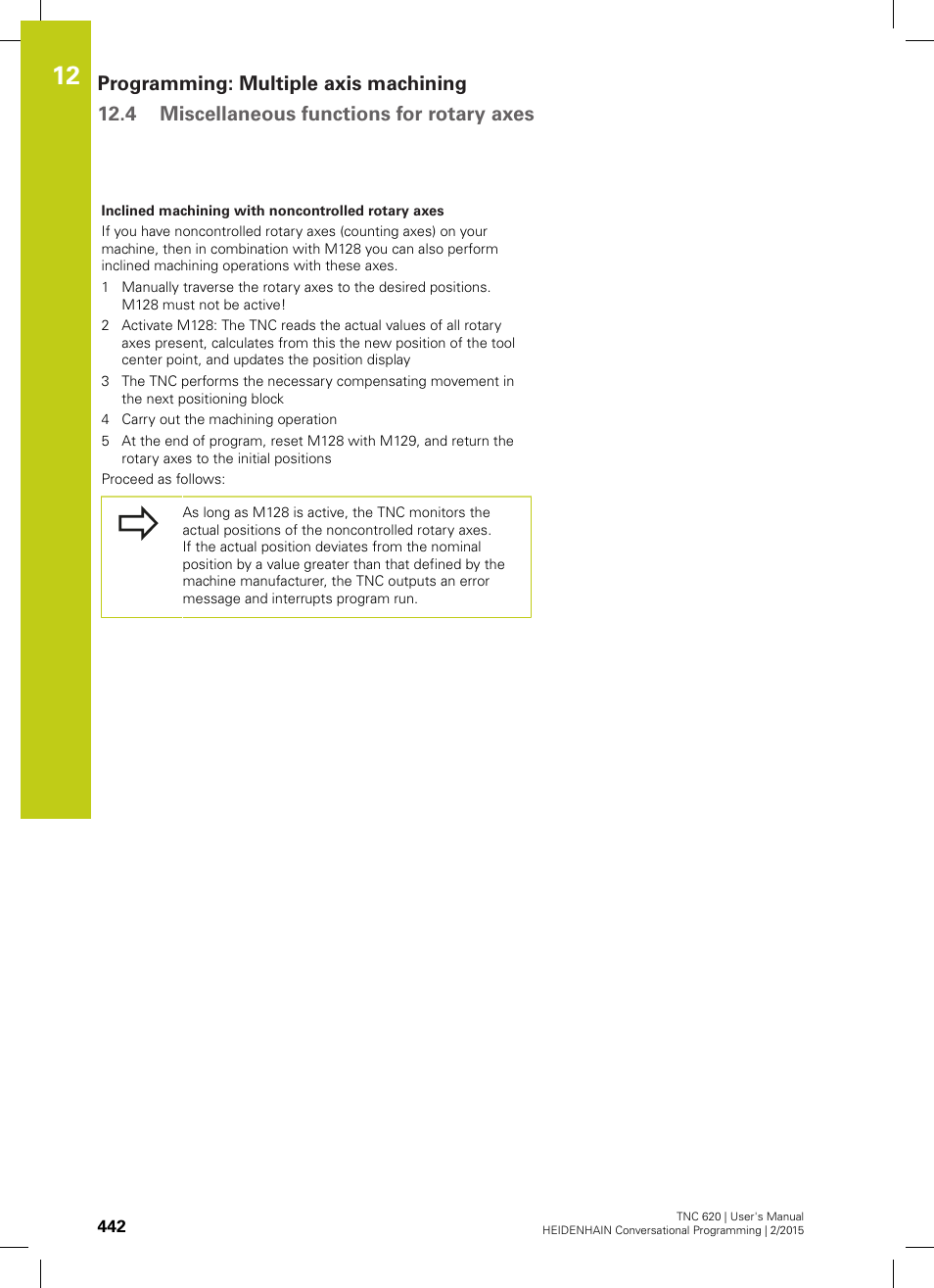 HEIDENHAIN TNC 620 (81760x-02) User Manual | Page 442 / 656