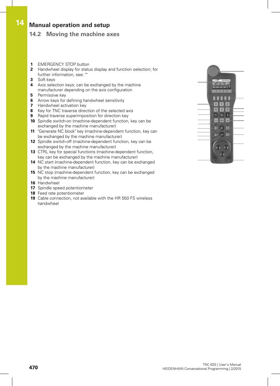 HEIDENHAIN TNC 620 (81760x-02) User Manual | Page 470 / 656