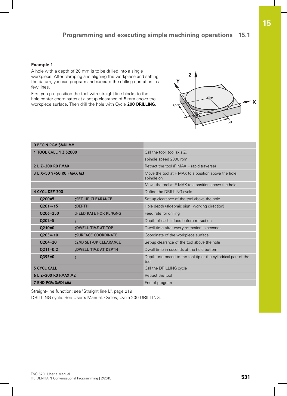 HEIDENHAIN TNC 620 (81760x-02) User Manual | Page 531 / 656