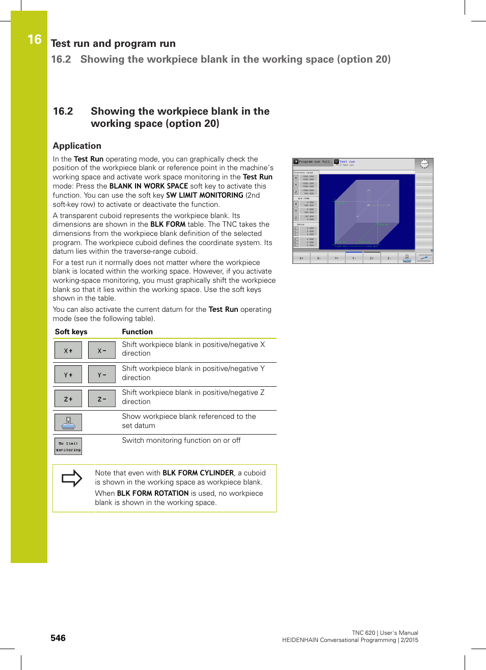 Application | HEIDENHAIN TNC 620 (81760x-02) User Manual | Page 546 / 656