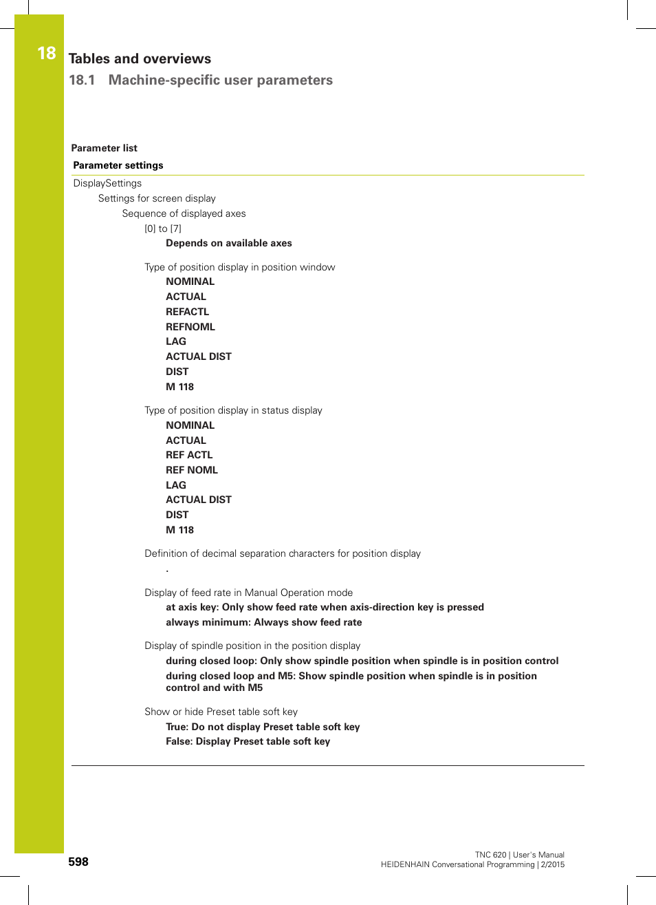 HEIDENHAIN TNC 620 (81760x-02) User Manual | Page 598 / 656