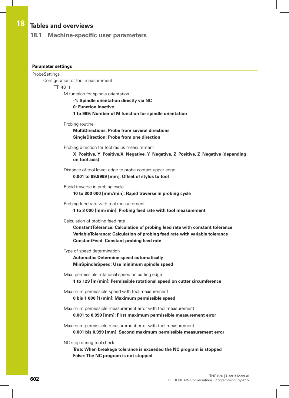 HEIDENHAIN TNC 620 (81760x-02) User Manual | Page 602 / 656