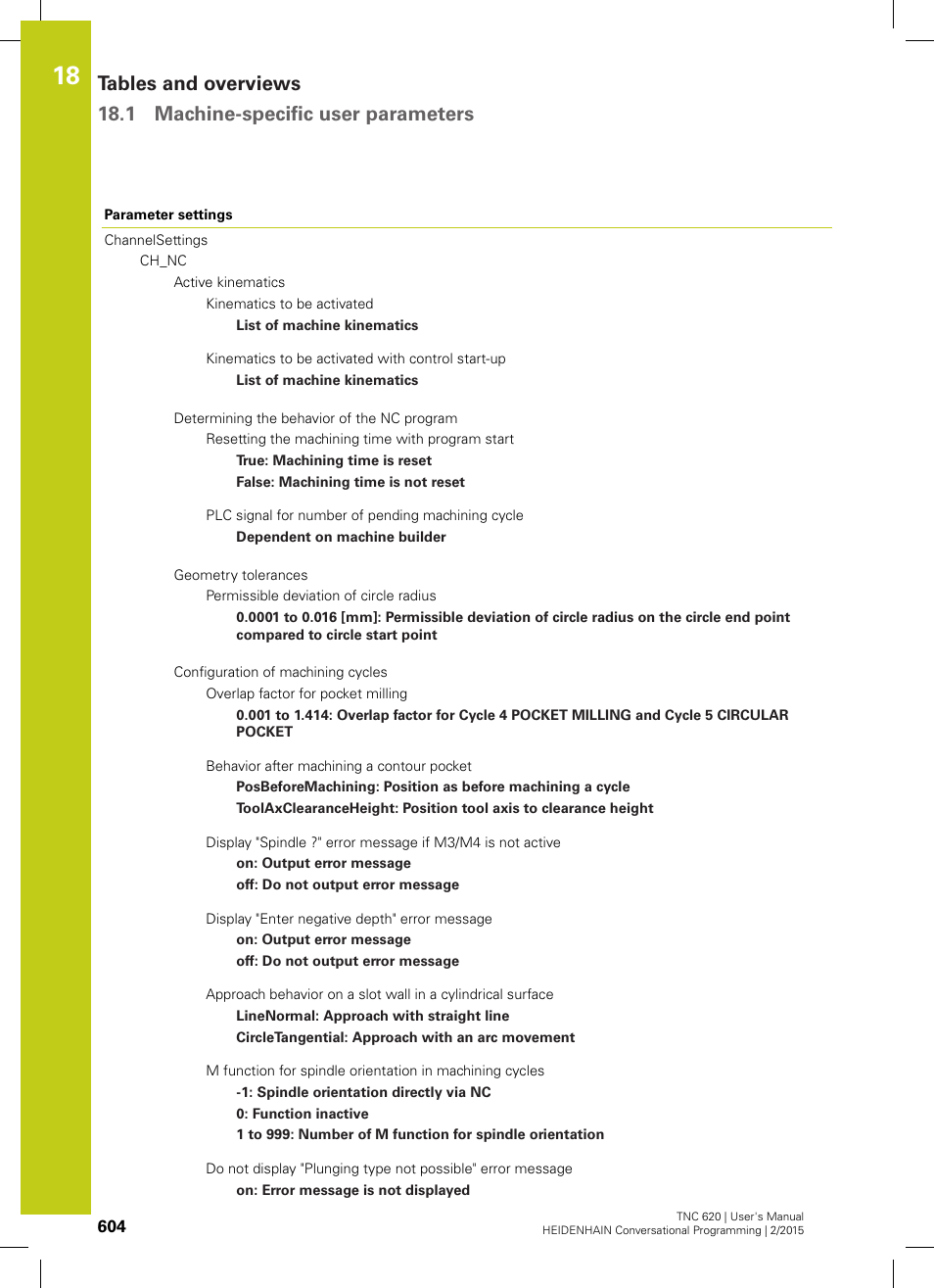 HEIDENHAIN TNC 620 (81760x-02) User Manual | Page 604 / 656