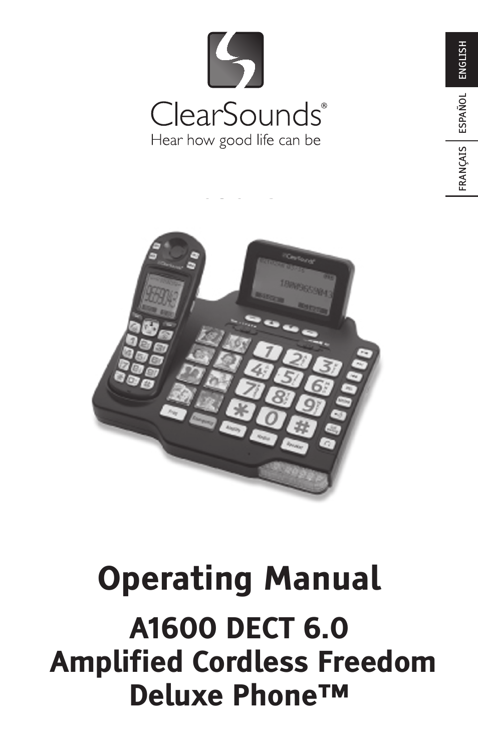 ClearSounds PHONE A1600 User Manual | 96 pages