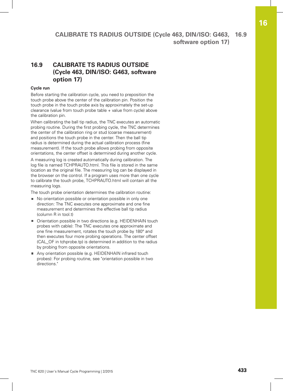 HEIDENHAIN TNC 620 (81760x-02) Cycle programming User Manual | Page 433 / 490