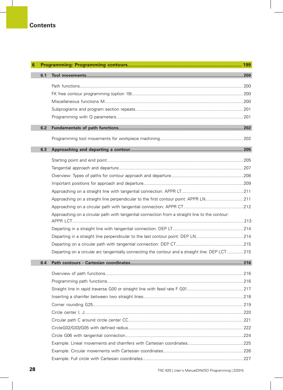 HEIDENHAIN TNC 620 (81760x-02) ISO programming User Manual | Page 28 / 629