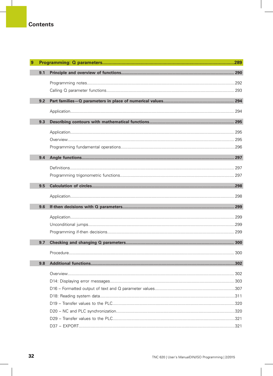 HEIDENHAIN TNC 620 (81760x-02) ISO programming User Manual | Page 32 / 629