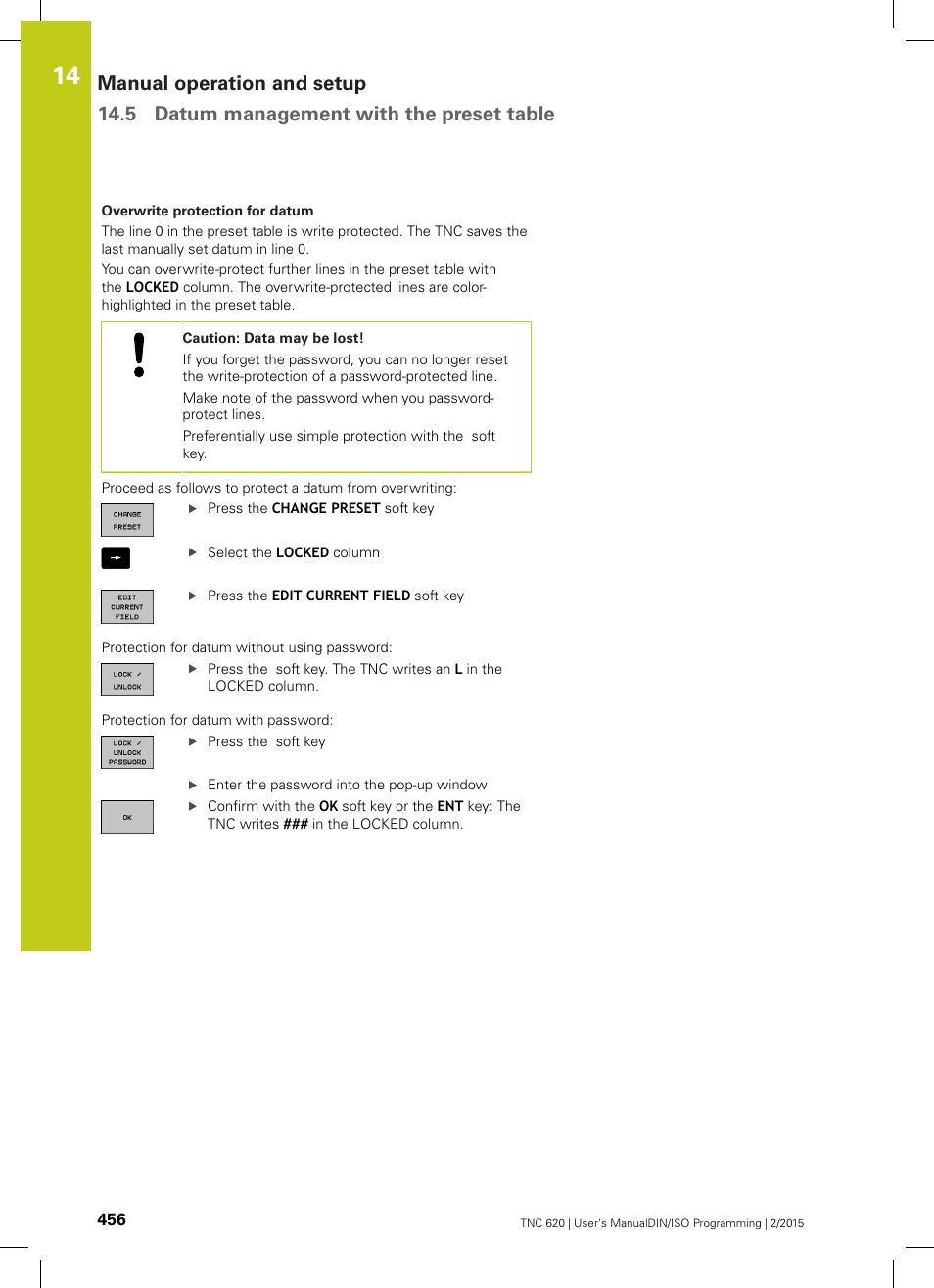 HEIDENHAIN TNC 620 (81760x-02) ISO programming User Manual | Page 456 / 629