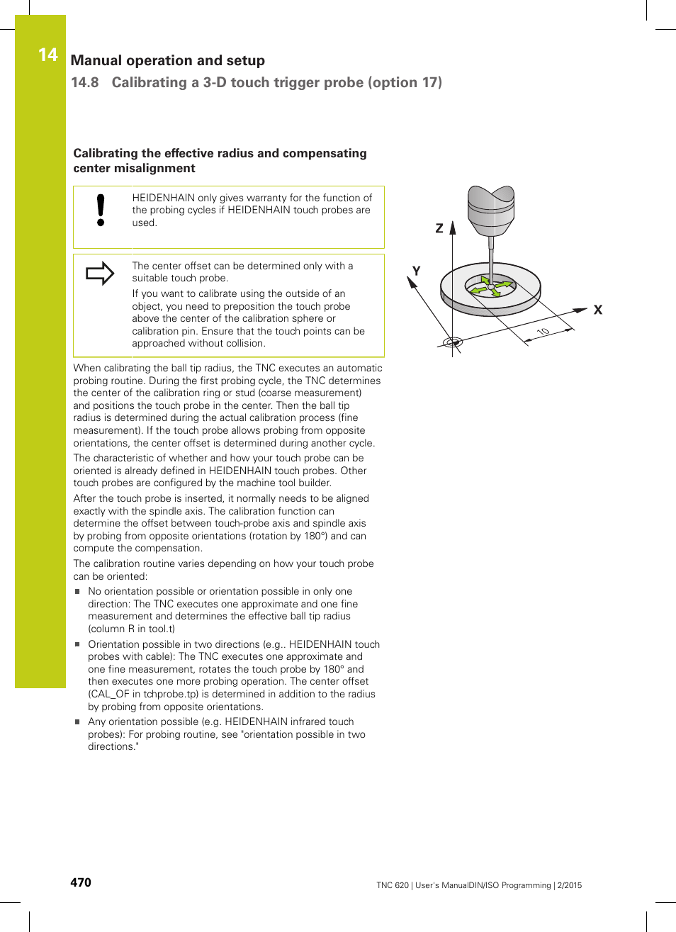 HEIDENHAIN TNC 620 (81760x-02) ISO programming User Manual | Page 470 / 629