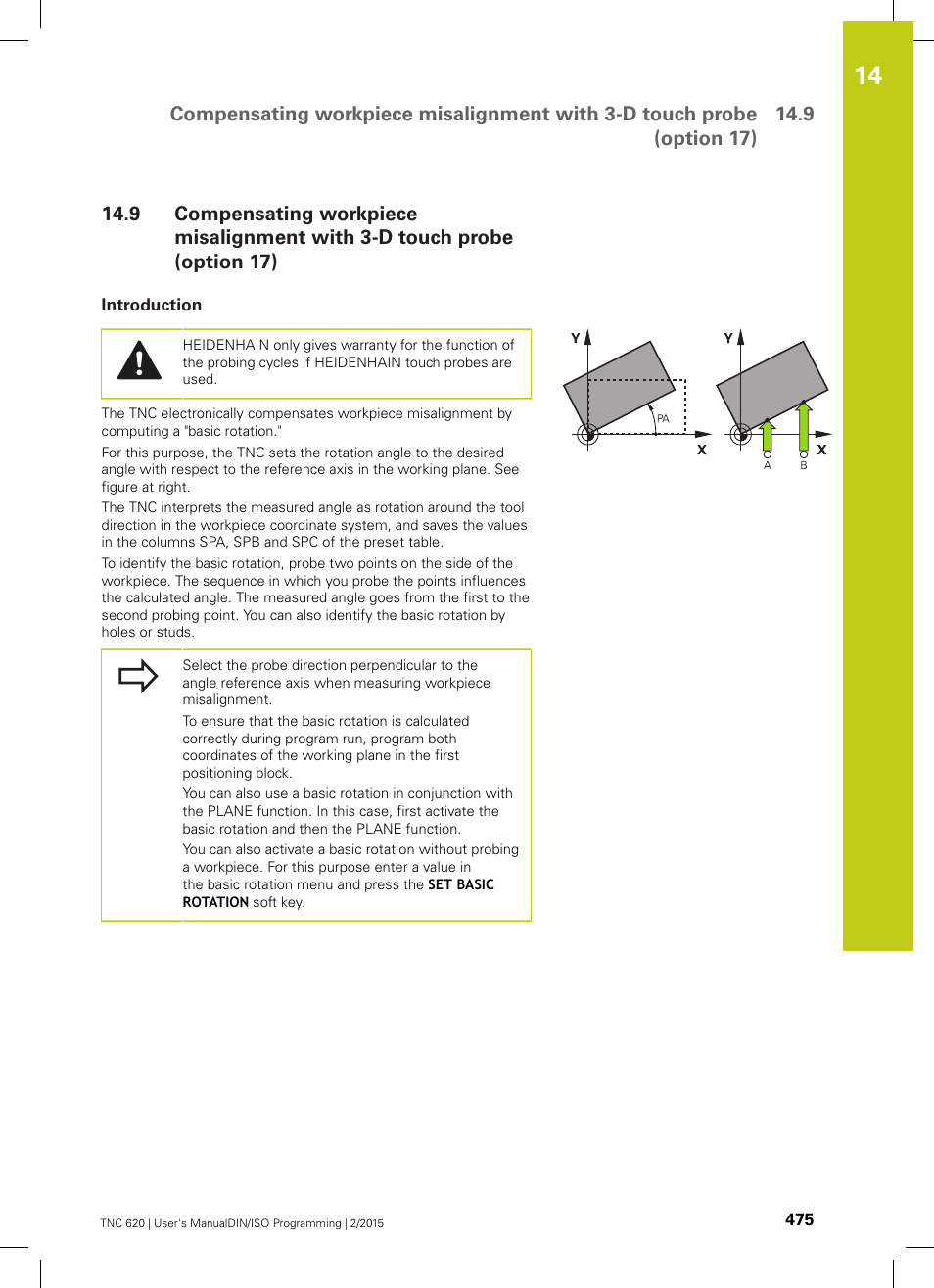 Introduction | HEIDENHAIN TNC 620 (81760x-02) ISO programming User Manual | Page 475 / 629