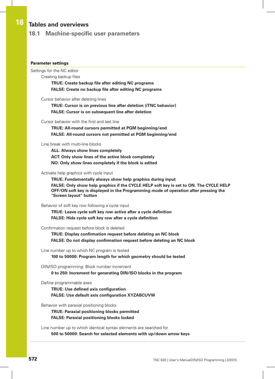 HEIDENHAIN TNC 620 (81760x-02) ISO programming User Manual | Page 572 / 629
