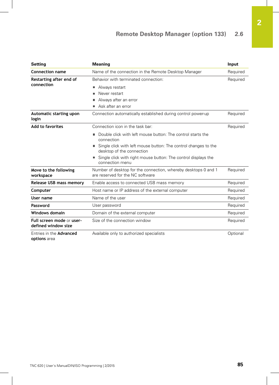 HEIDENHAIN TNC 620 (81760x-02) ISO programming User Manual | Page 85 / 629