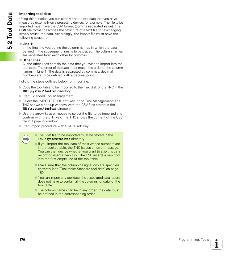 2 t ool d a ta | HEIDENHAIN TNC 640 (34059x-01) User Manual | Page 170 / 589